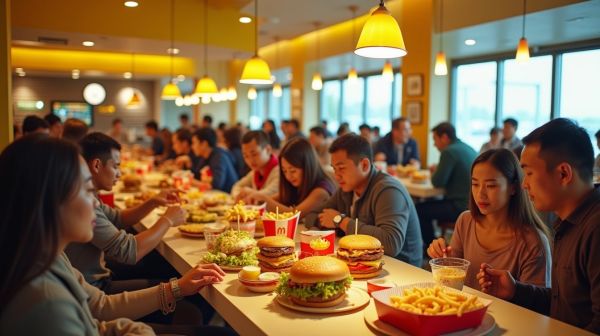 Des plats variés et innovants dans les restaurants McDonald's